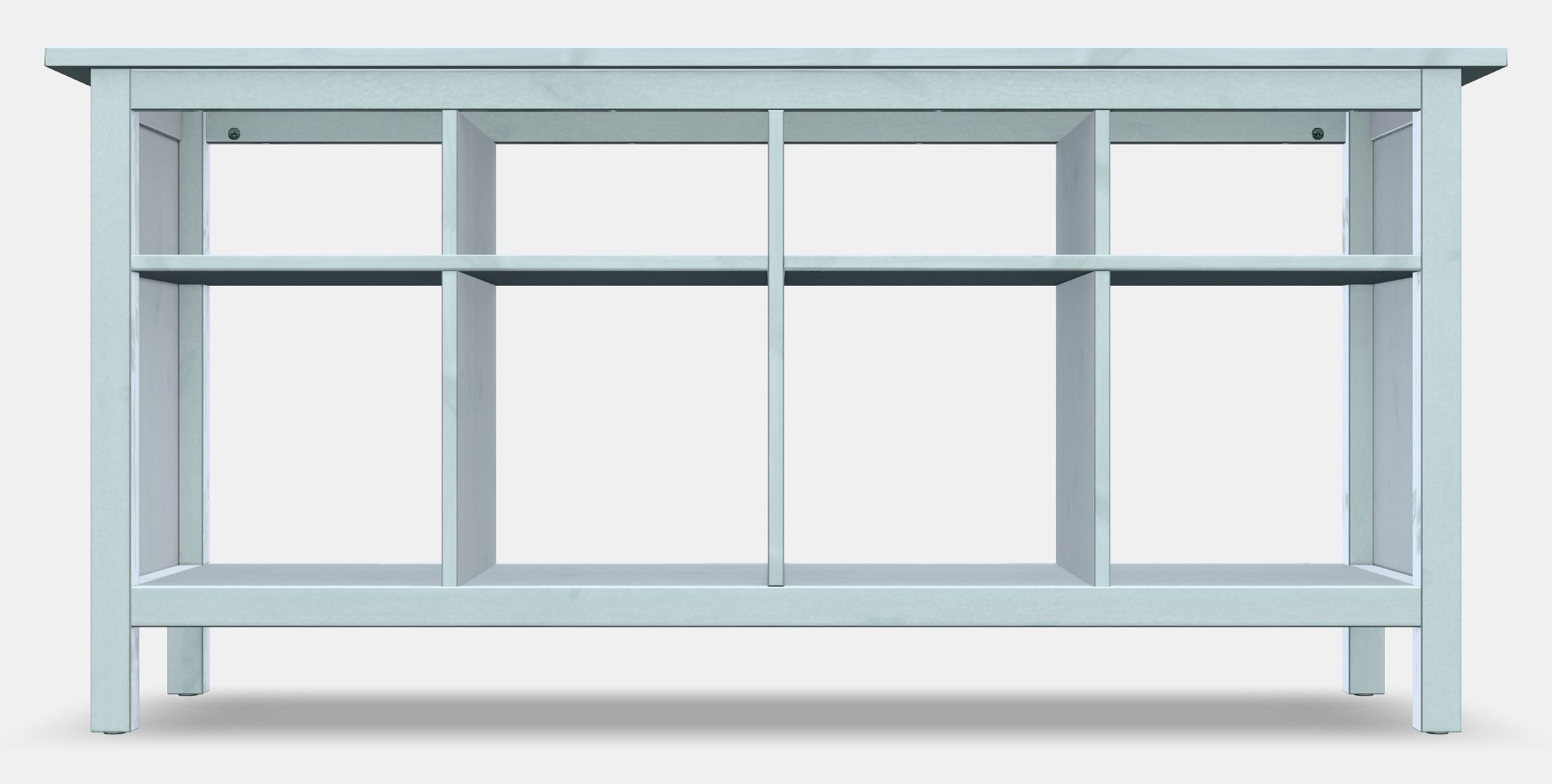 HEMNES Console table Low-poly 3D model_11