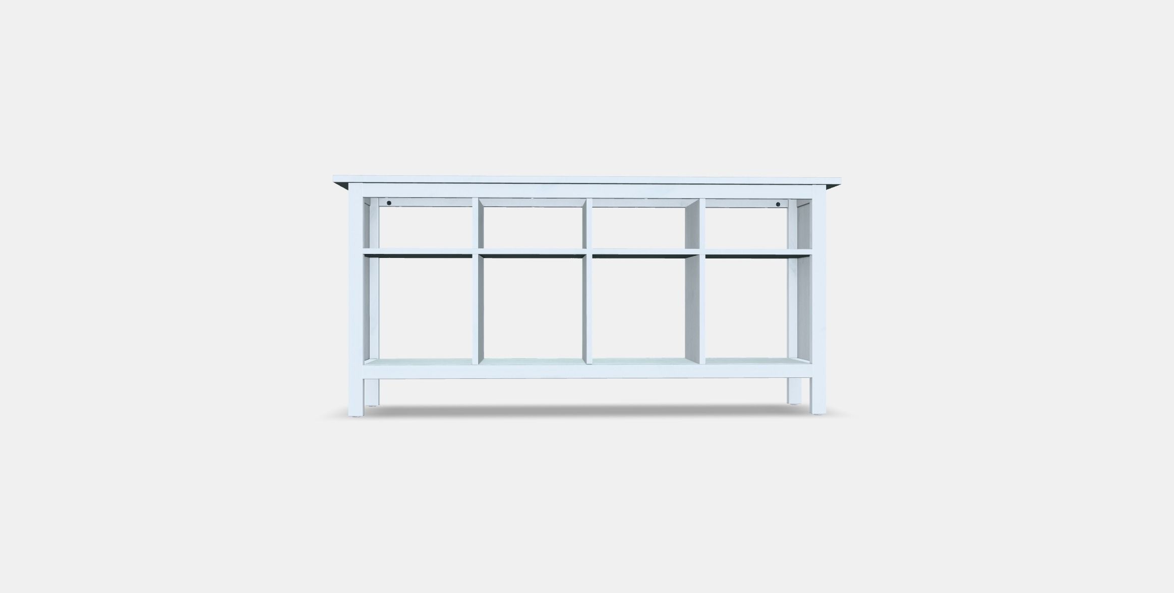 HEMNES Console table Low-poly 3D model_14