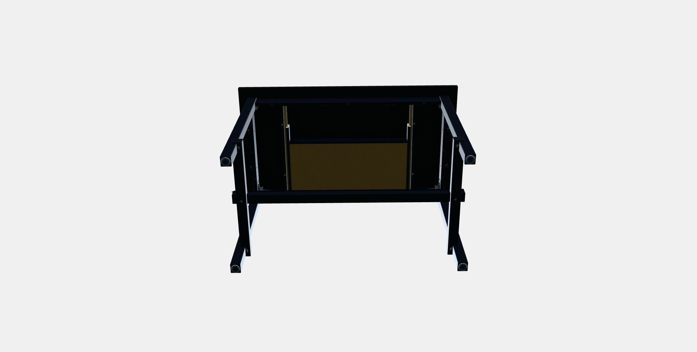 NORDVIKEN Bar table Low-poly 3D model_7