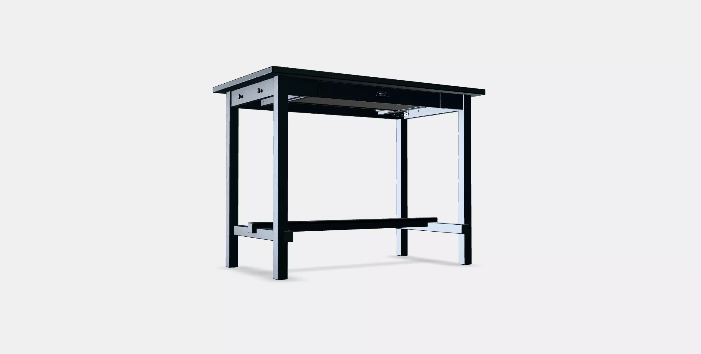 NORDVIKEN Bar table Low-poly 3D model_0