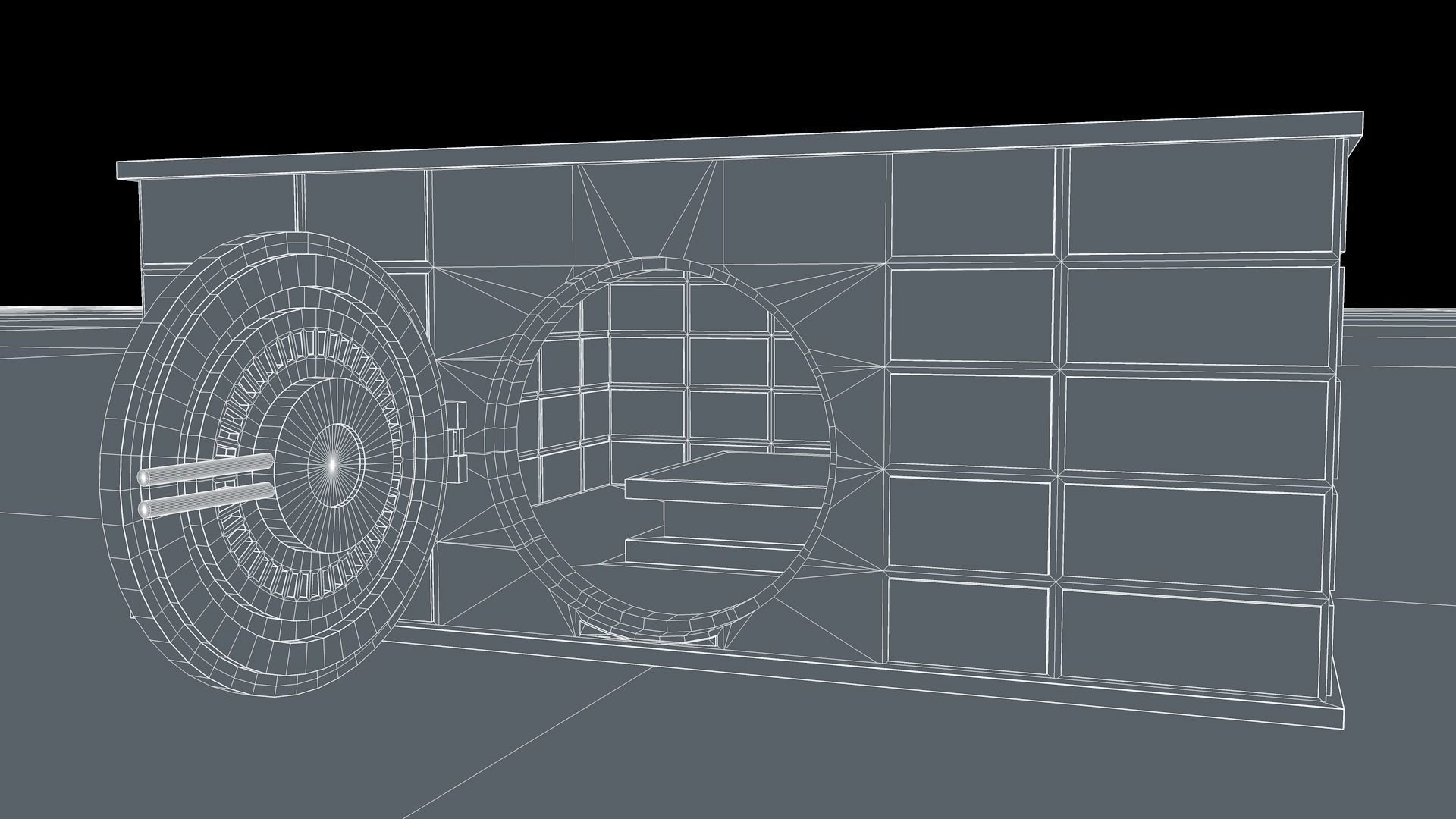Sci Fi Vault 3D model_11