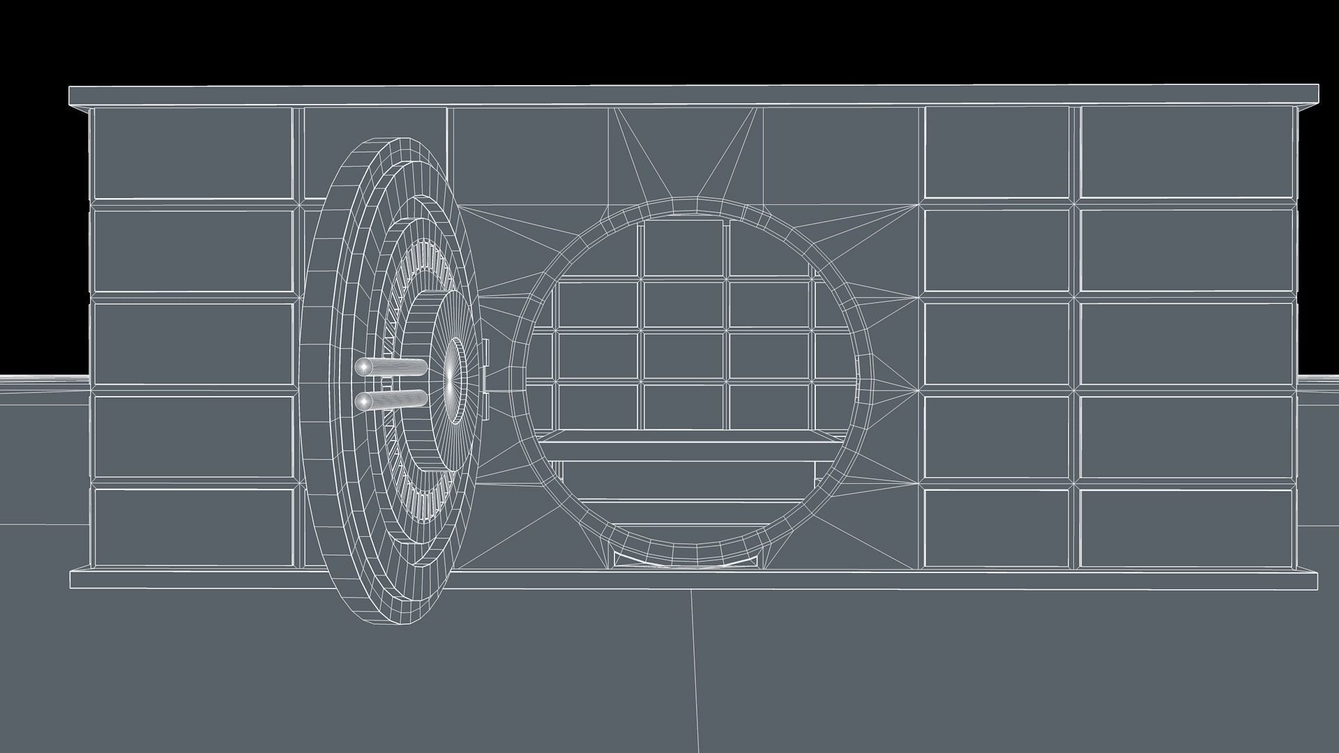 Sci Fi Vault 3D model_10