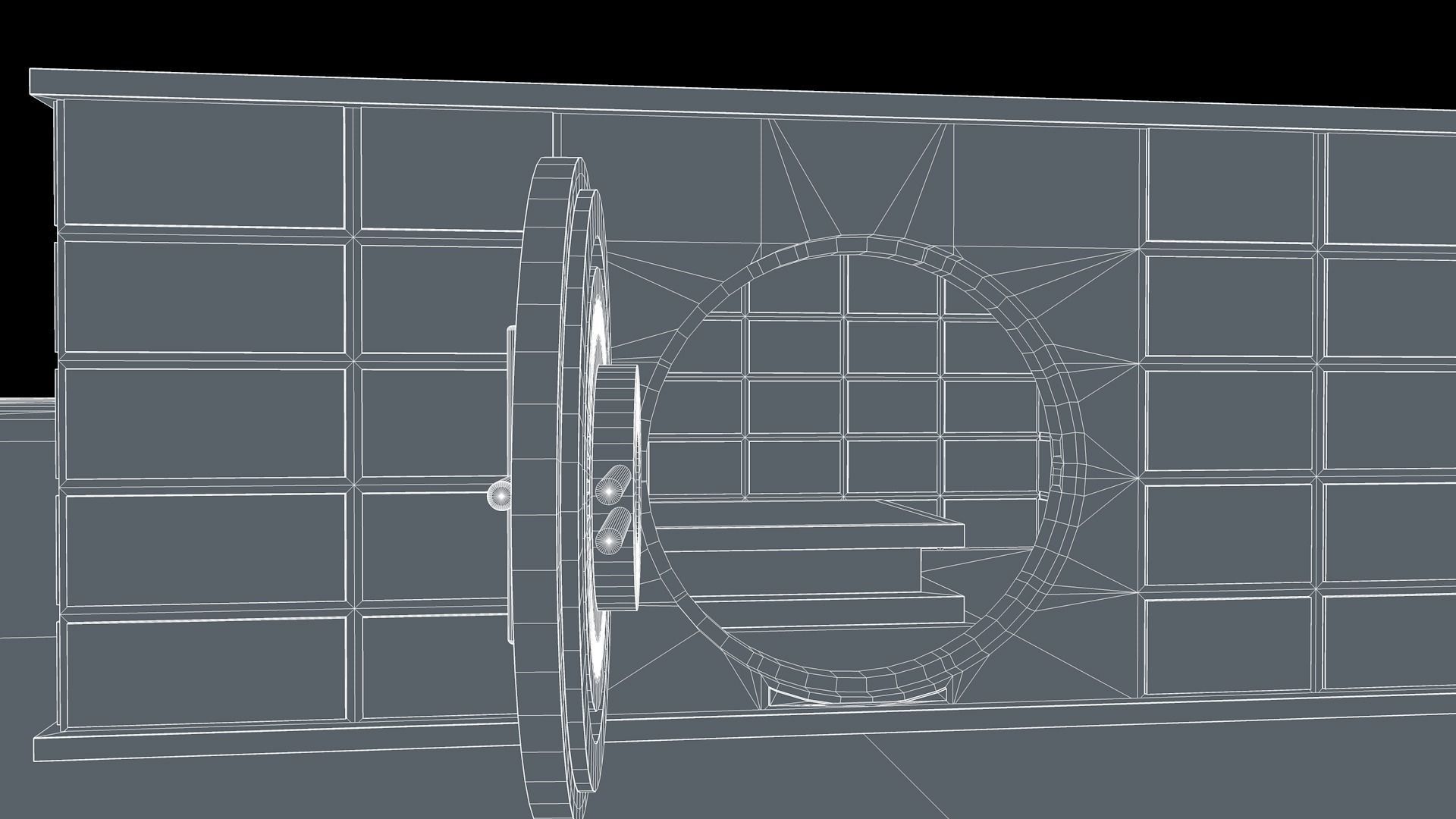 Sci Fi Vault 3D model_14