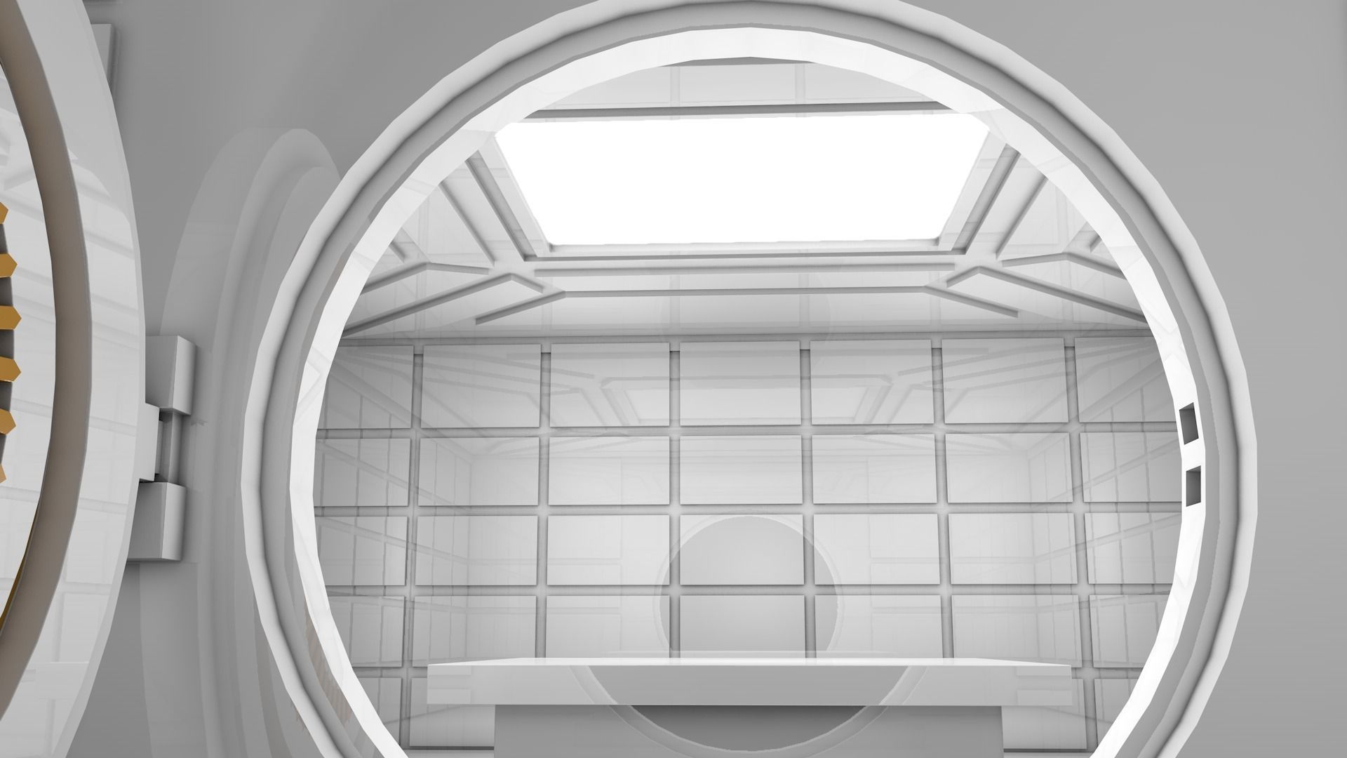 Sci Fi Vault 3D model_9