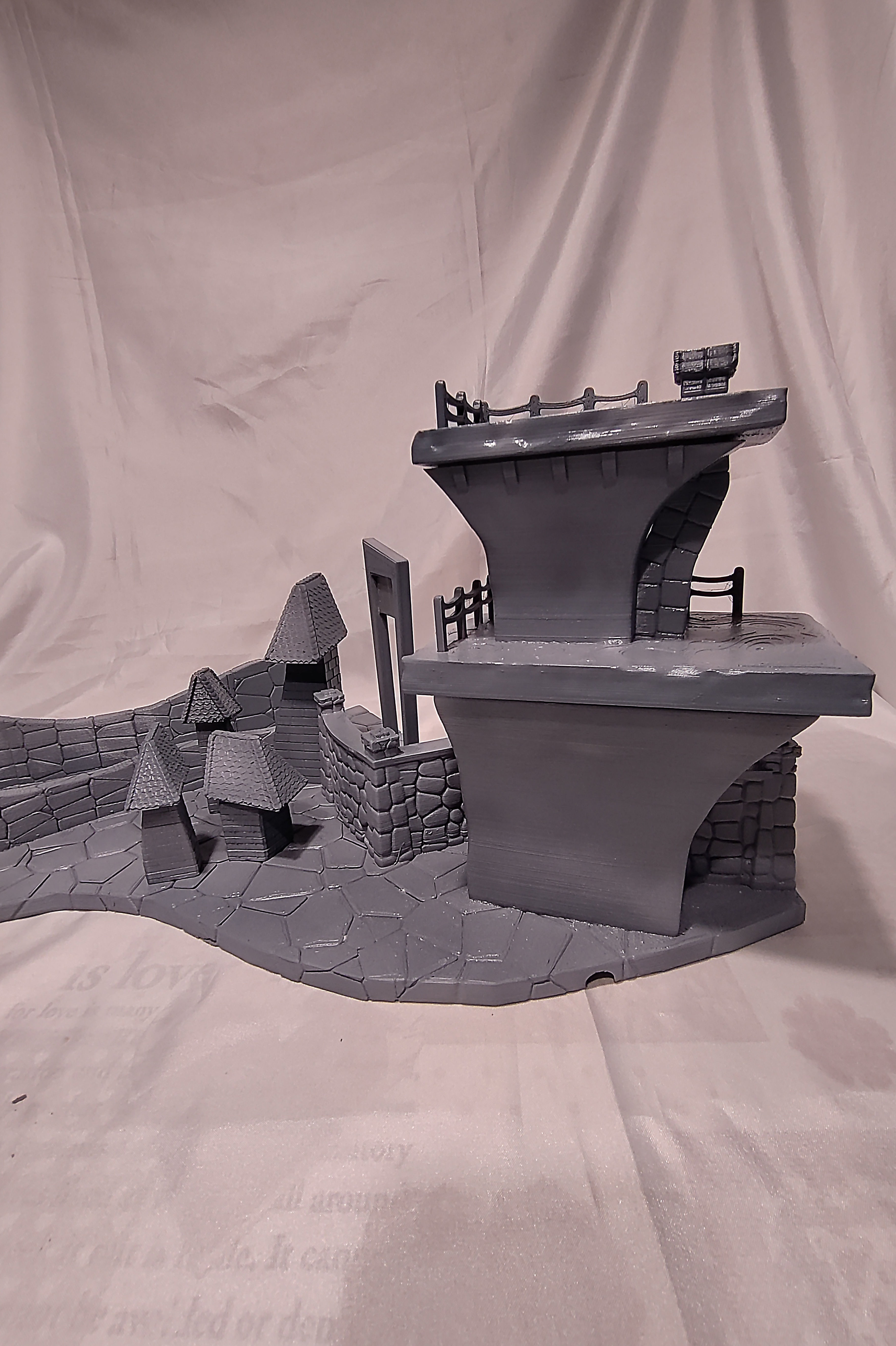 Guillotine House - Halloween Town Project 3D Print Model 3D print model_4