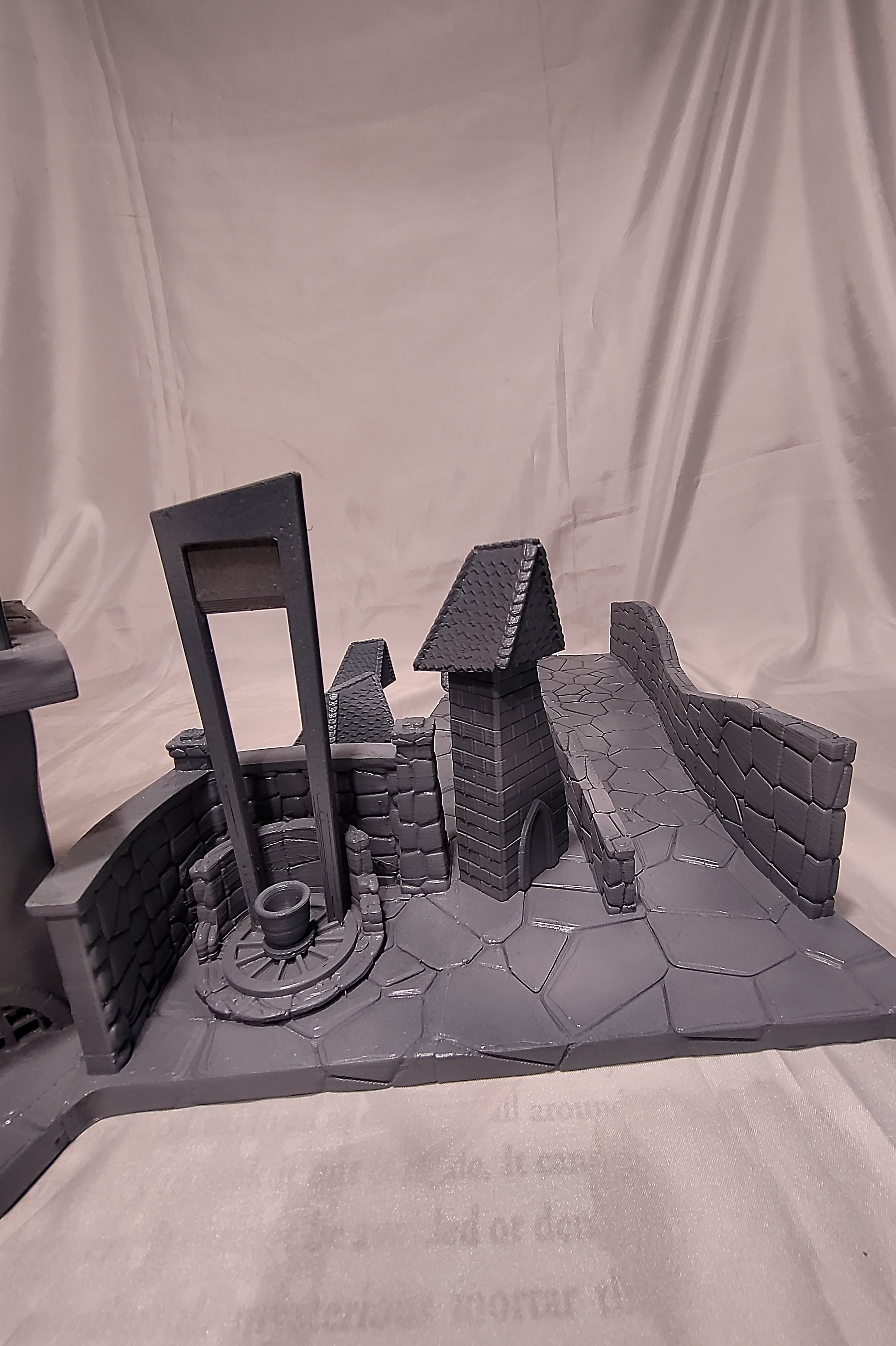Guillotine House - Halloween Town Project 3D Print Model 3D print model_2