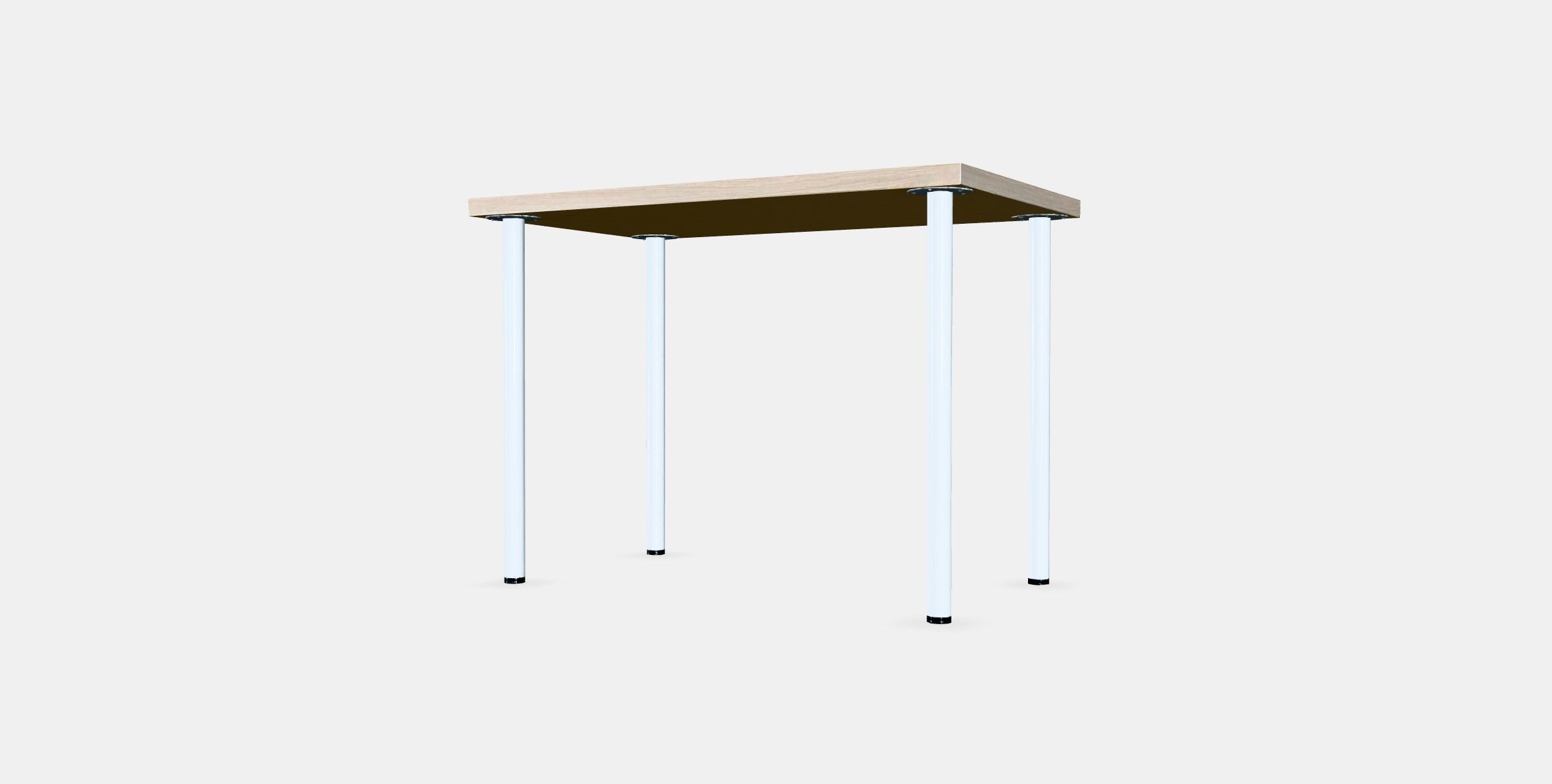 LINNMON - ADILS Desk Low-poly 3D model_4