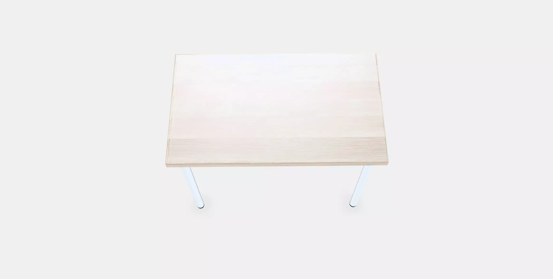 LINNMON - ADILS Desk Low-poly 3D model_0