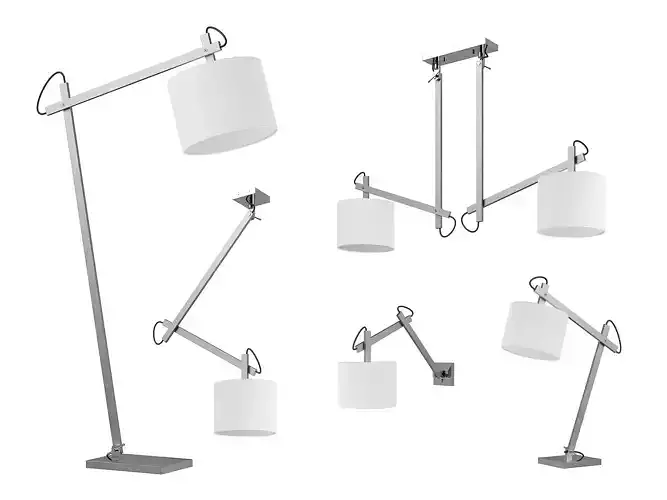 766 Meccano Lightstar Collection of Lamps 
