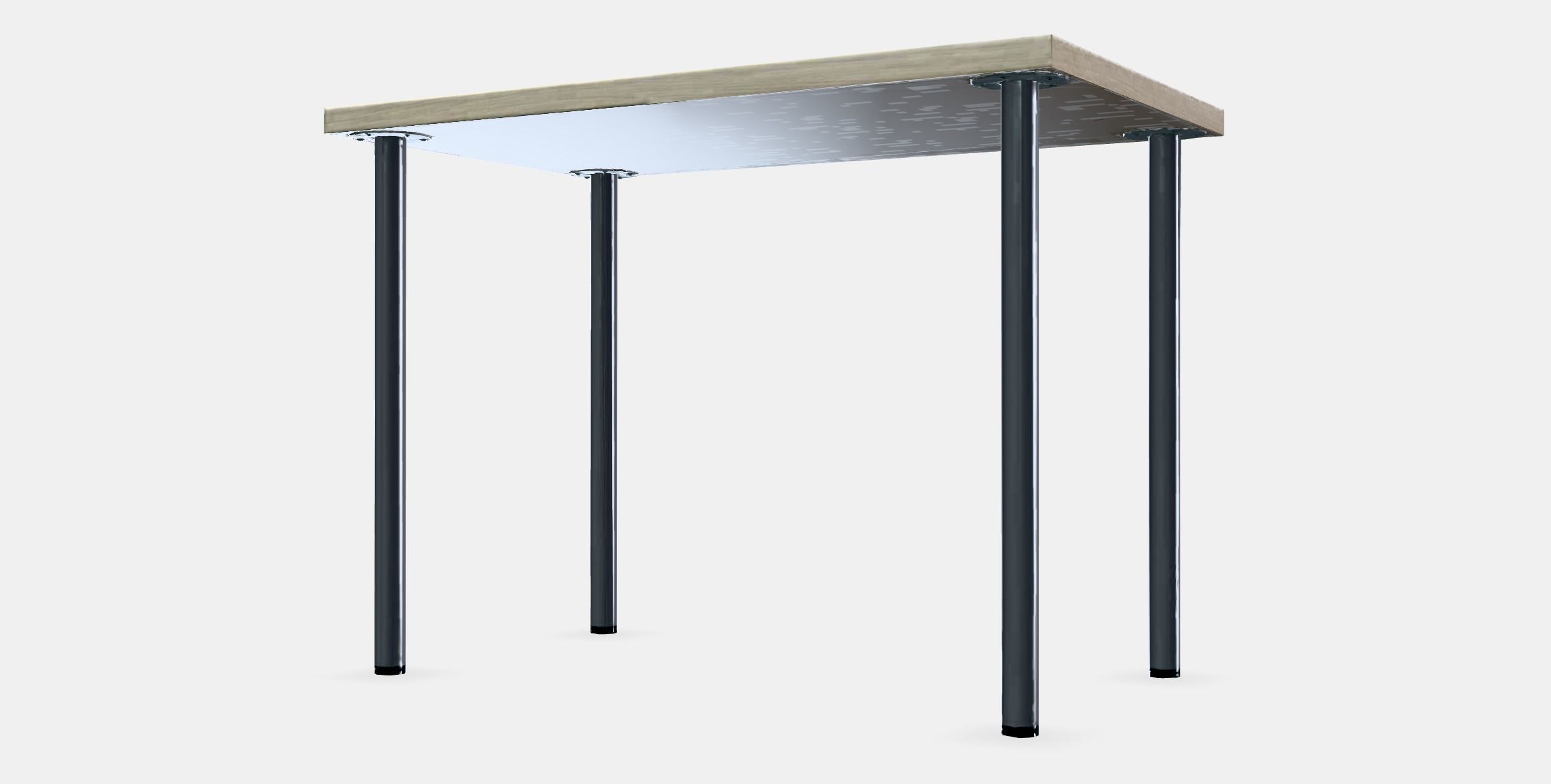 LINNMON - ADILS Desk 1 Low-poly 3D model_13