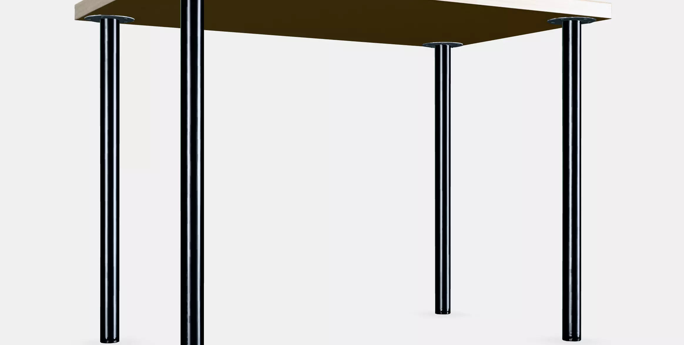 LINNMON - ADILS Desk 2 Low-poly 3D model_0