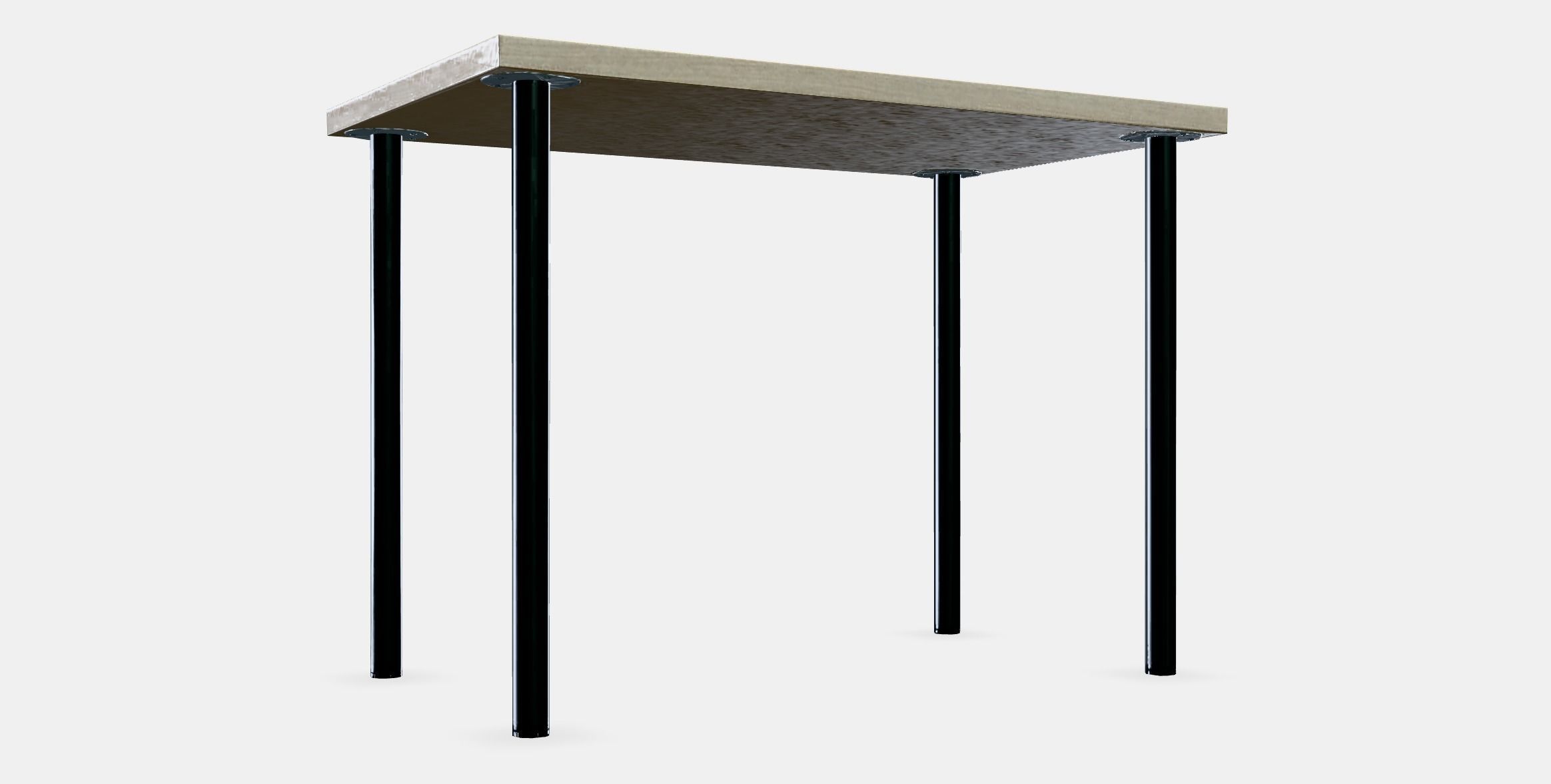 LINNMON - ADILS Desk 2 Low-poly 3D model_9