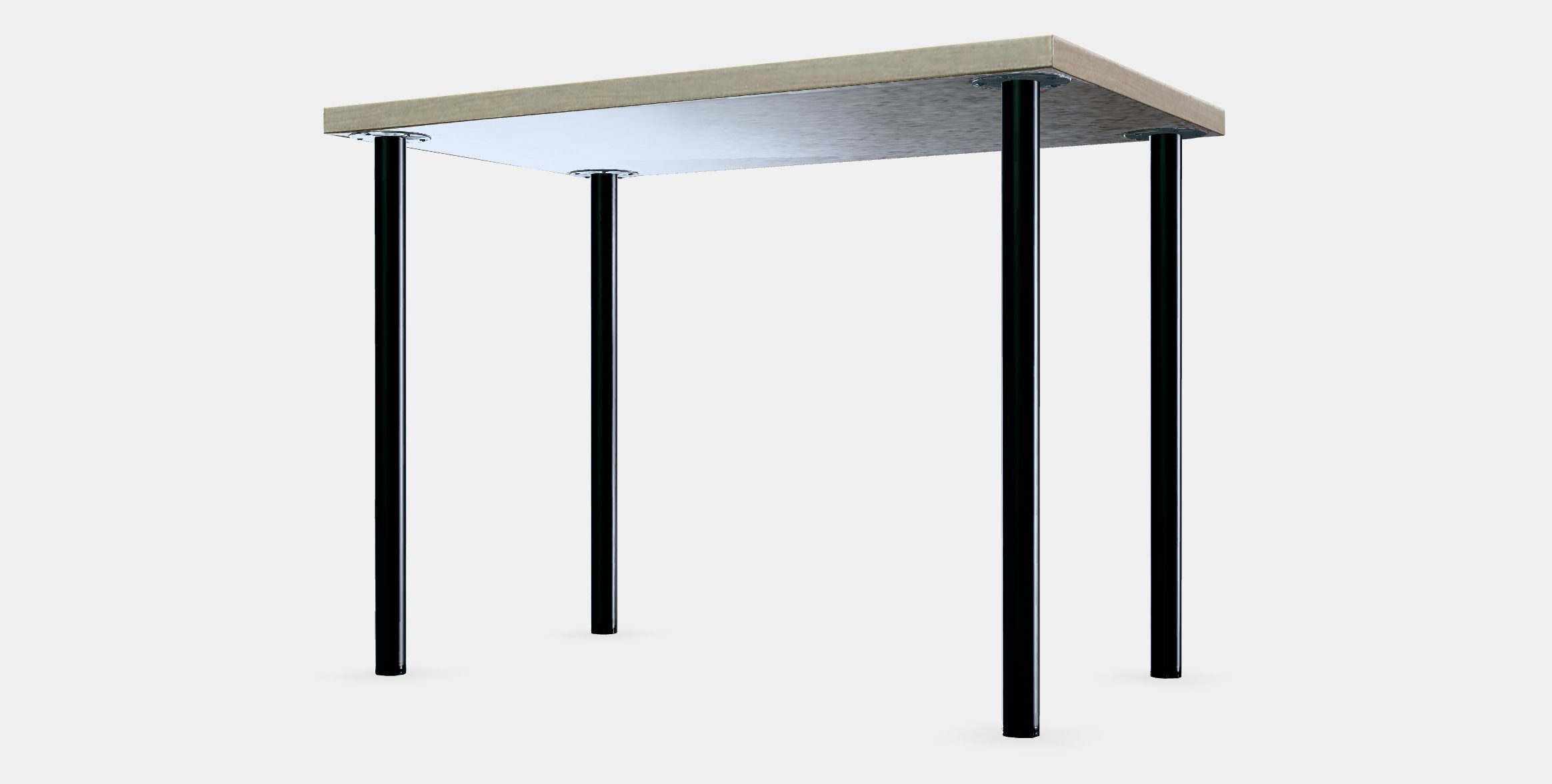 LINNMON - ADILS Desk 2 Low-poly 3D model_13