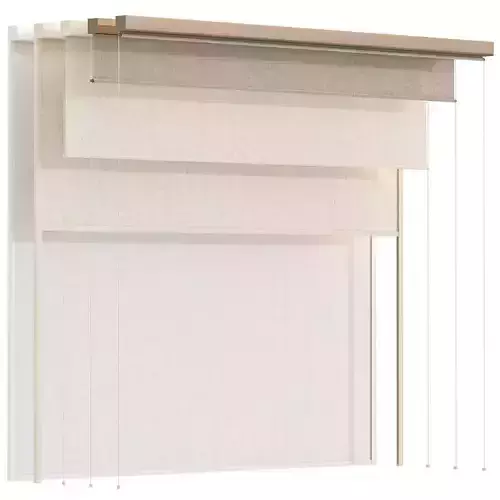 Roller Blinds Set 03