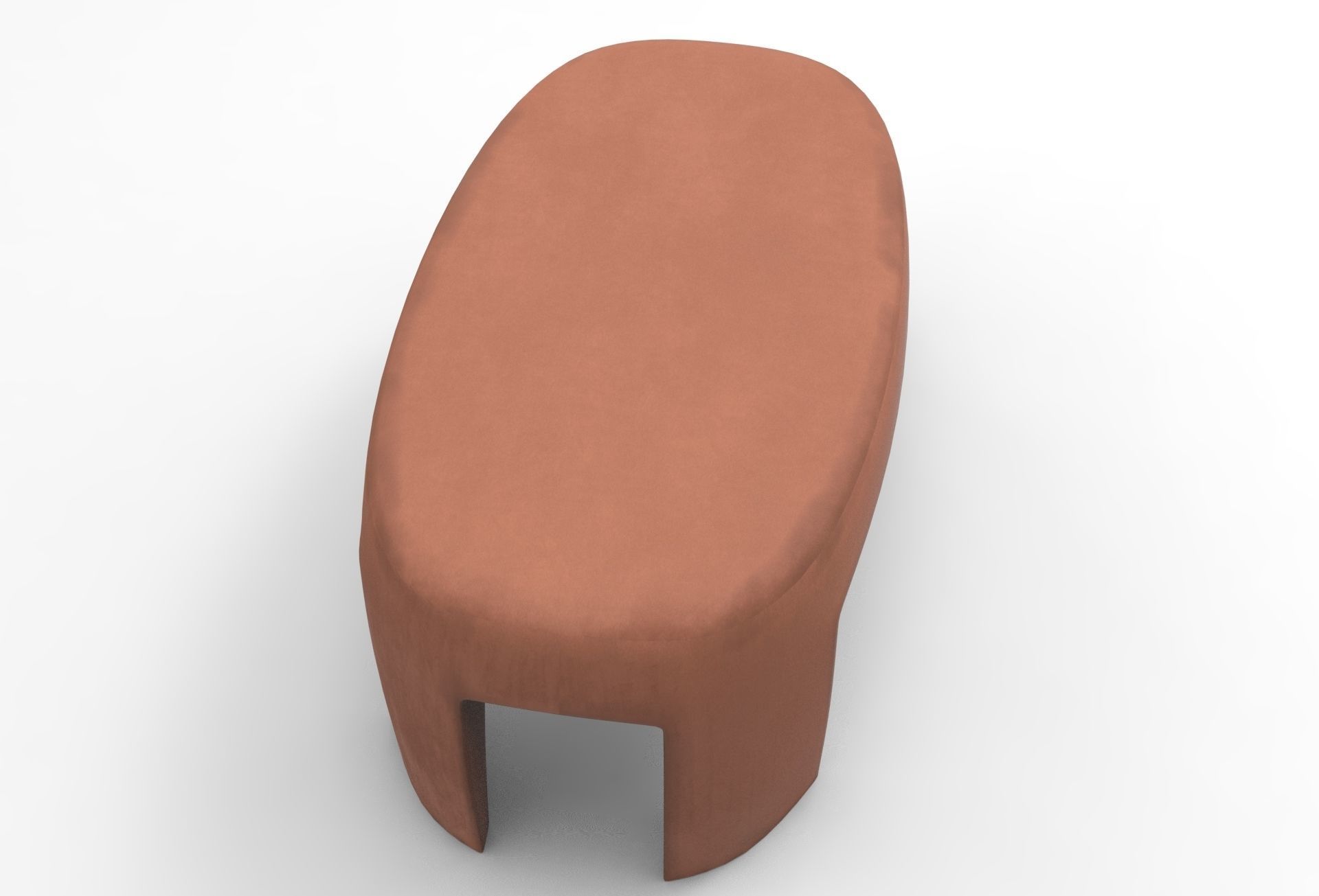 Lea Coffee Table Low-poly 3D model_2