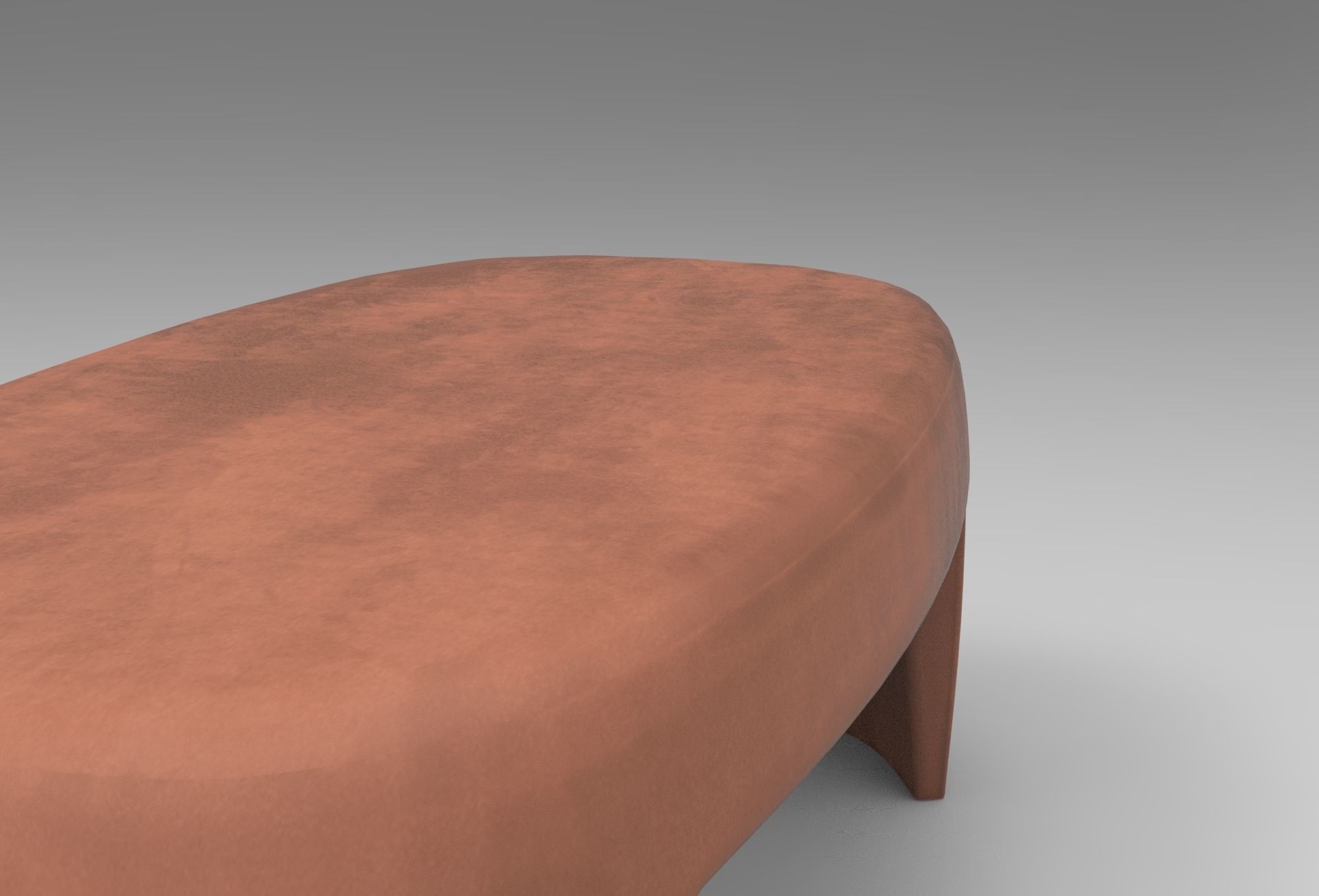 Lea Coffee Table Low-poly 3D model_4