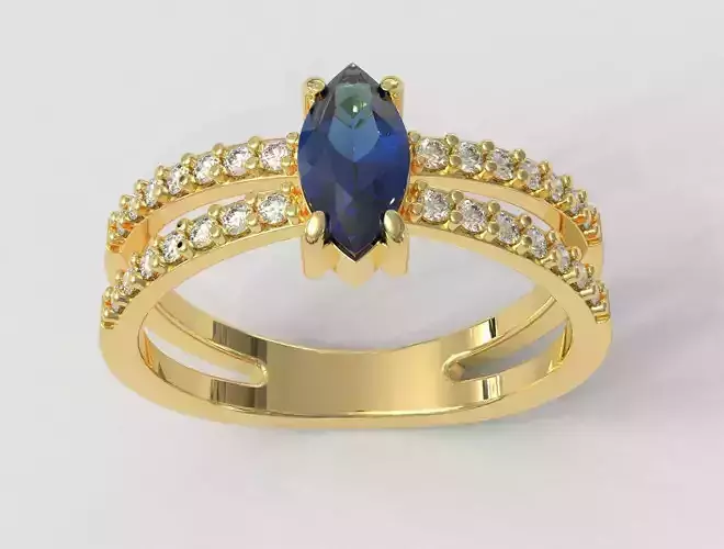 Marquise Classic Ring