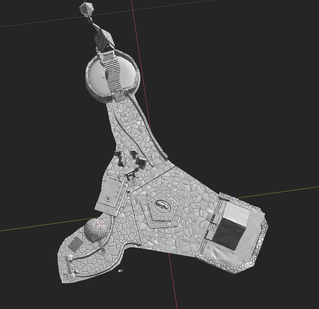 Lizard House - Halloween Town Project 3D Print Model 3D print model_4