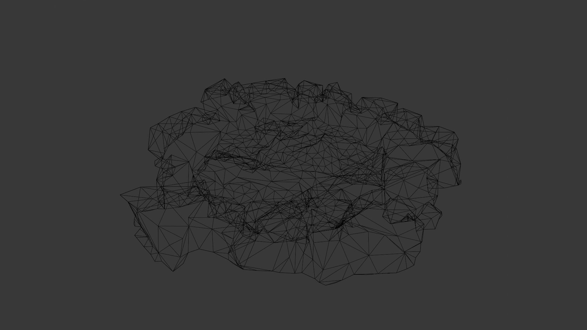 Fire Pit 3D Model Low-poly 3D model_9