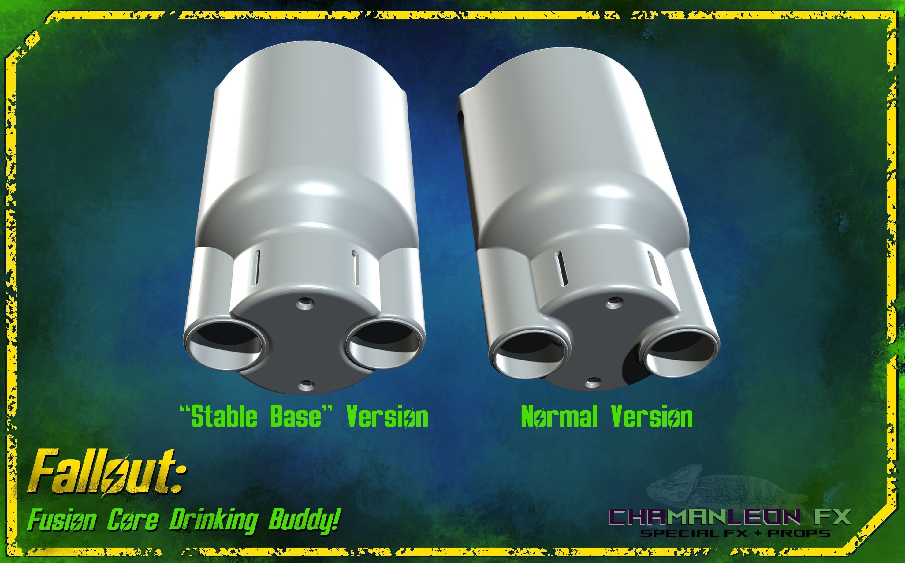 Fallout 4 Fusion Core Drinking Buddy Cosplay Prop 3D print model_11