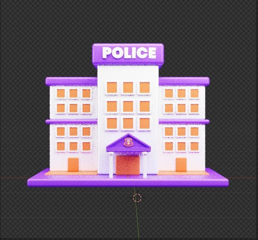 Law and Justice 3d Illustration  Icon Pack  3D model_68