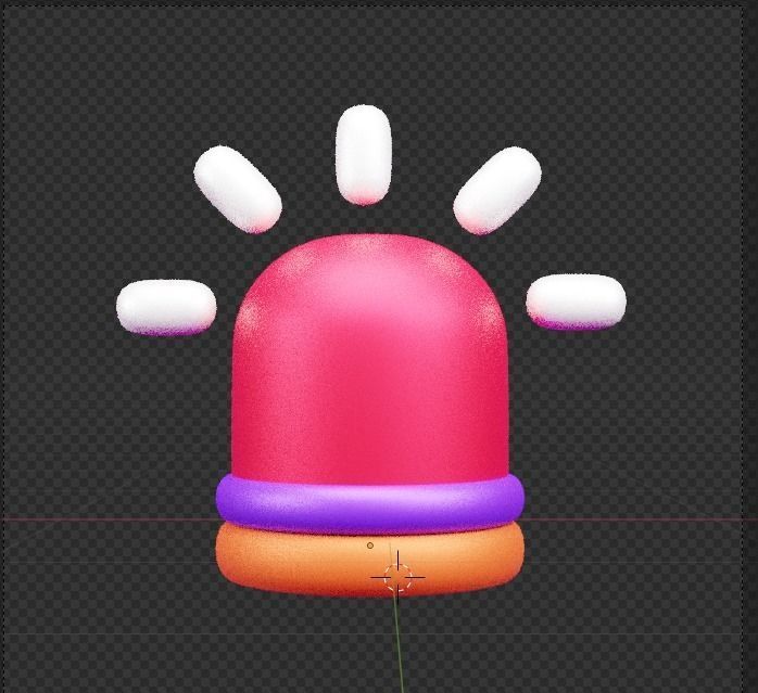 Law and Justice 3d Illustration  Icon Pack  3D model_75