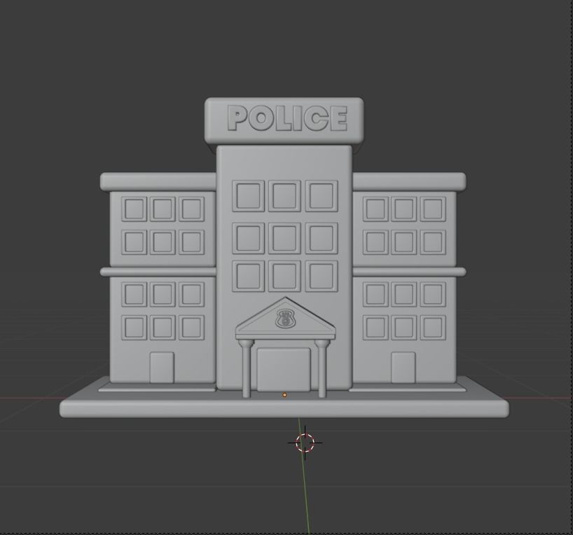 Law and Justice 3d Illustration  Icon Pack  3D model_66