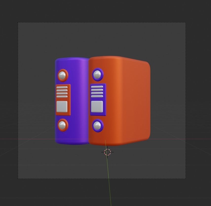 Law and Justice 3d Illustration  Icon Pack  3D model_18