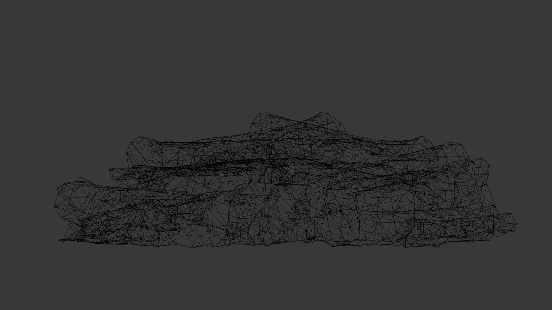 Wood 3D Model Low-poly 3D model_9