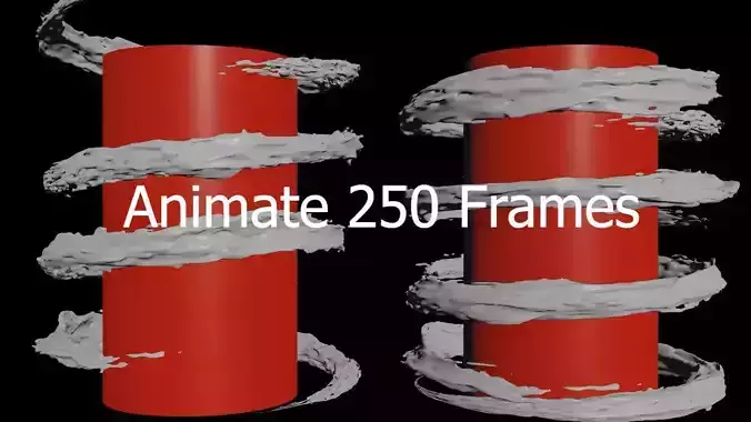 Water splash spiral v02