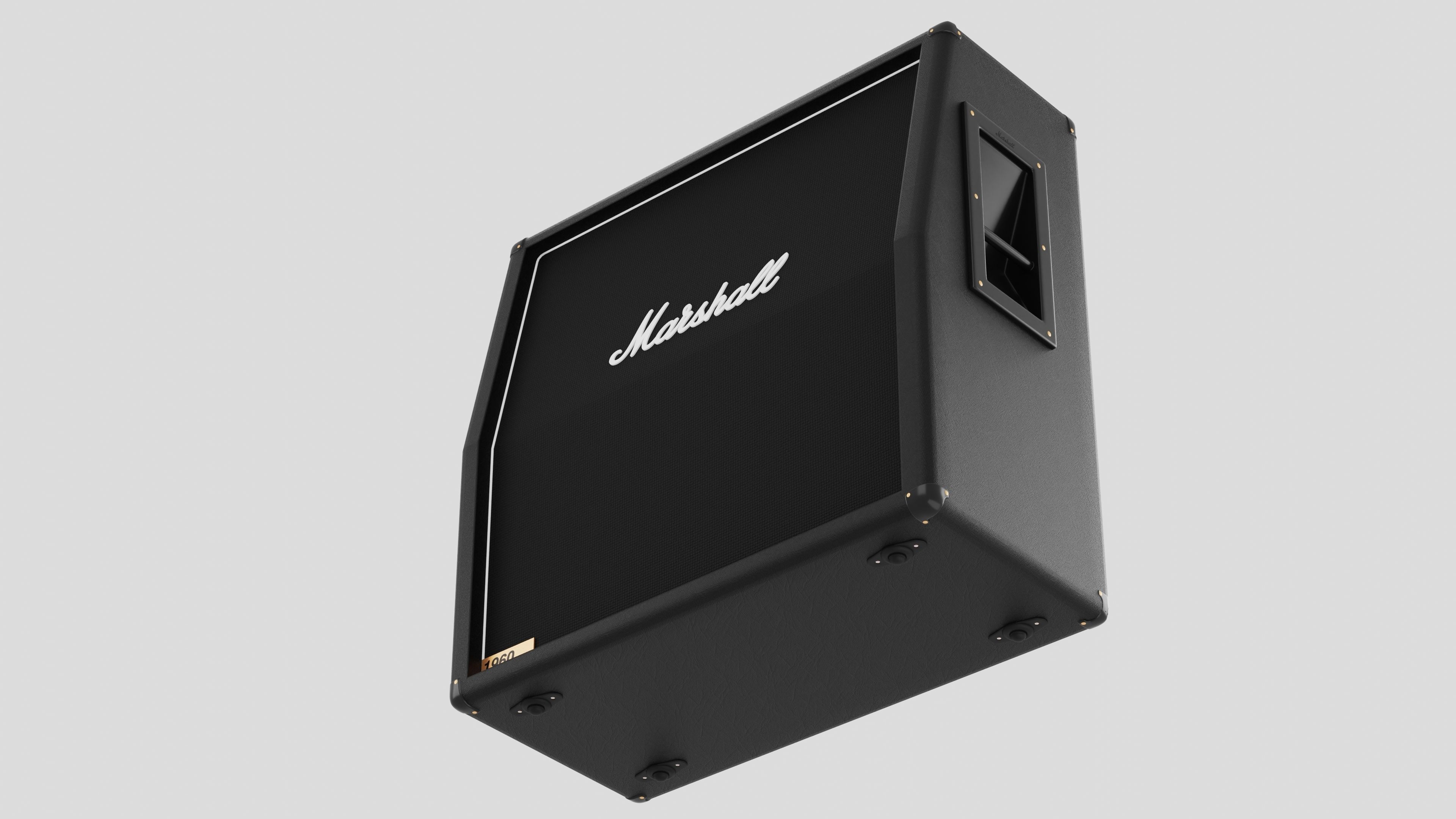 Marshall JCM900 Guitar Amplifier with Cabinet 1960 Lead 3D Model Collection_18