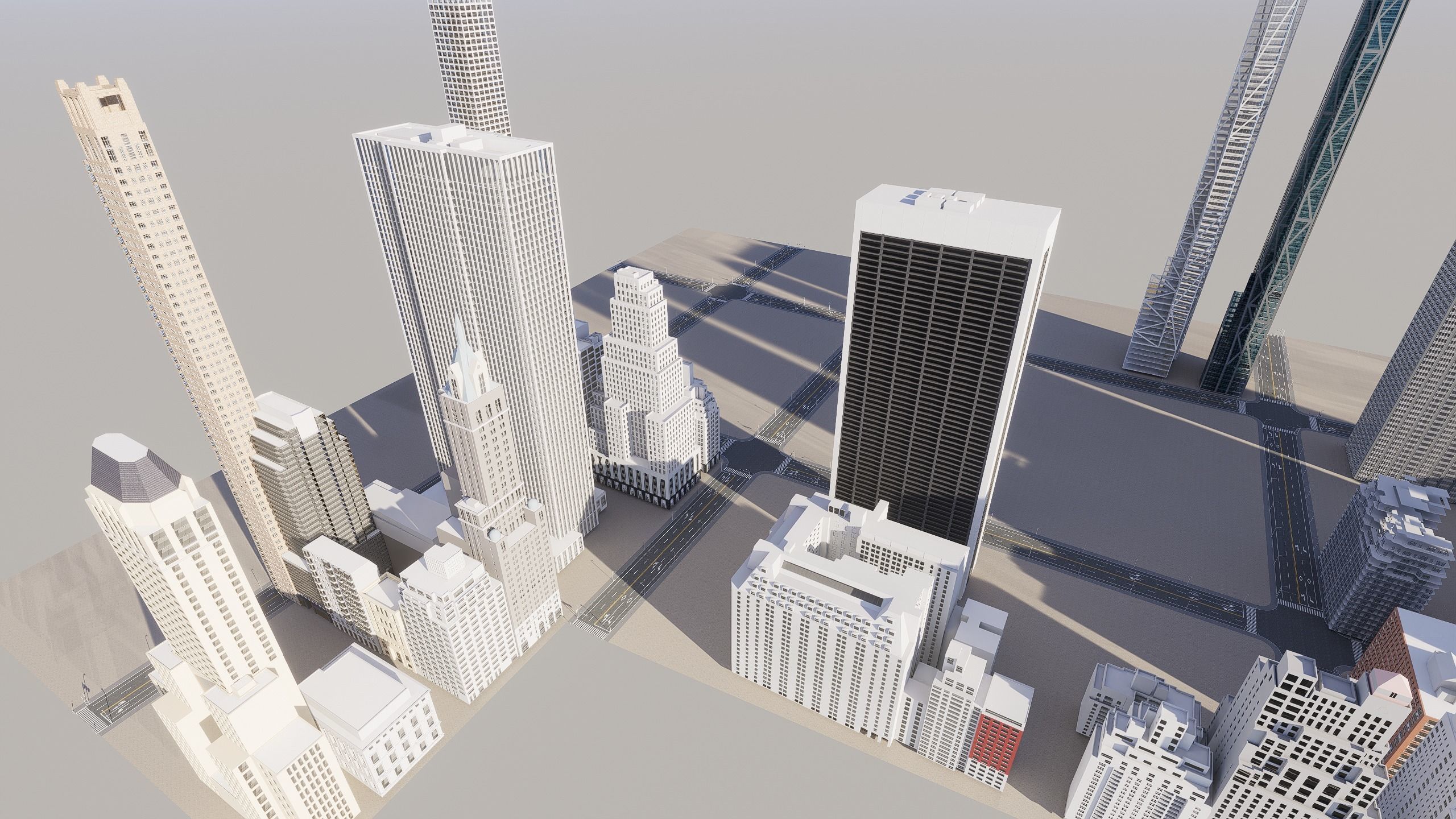 Manhattan  New York 3D model_9