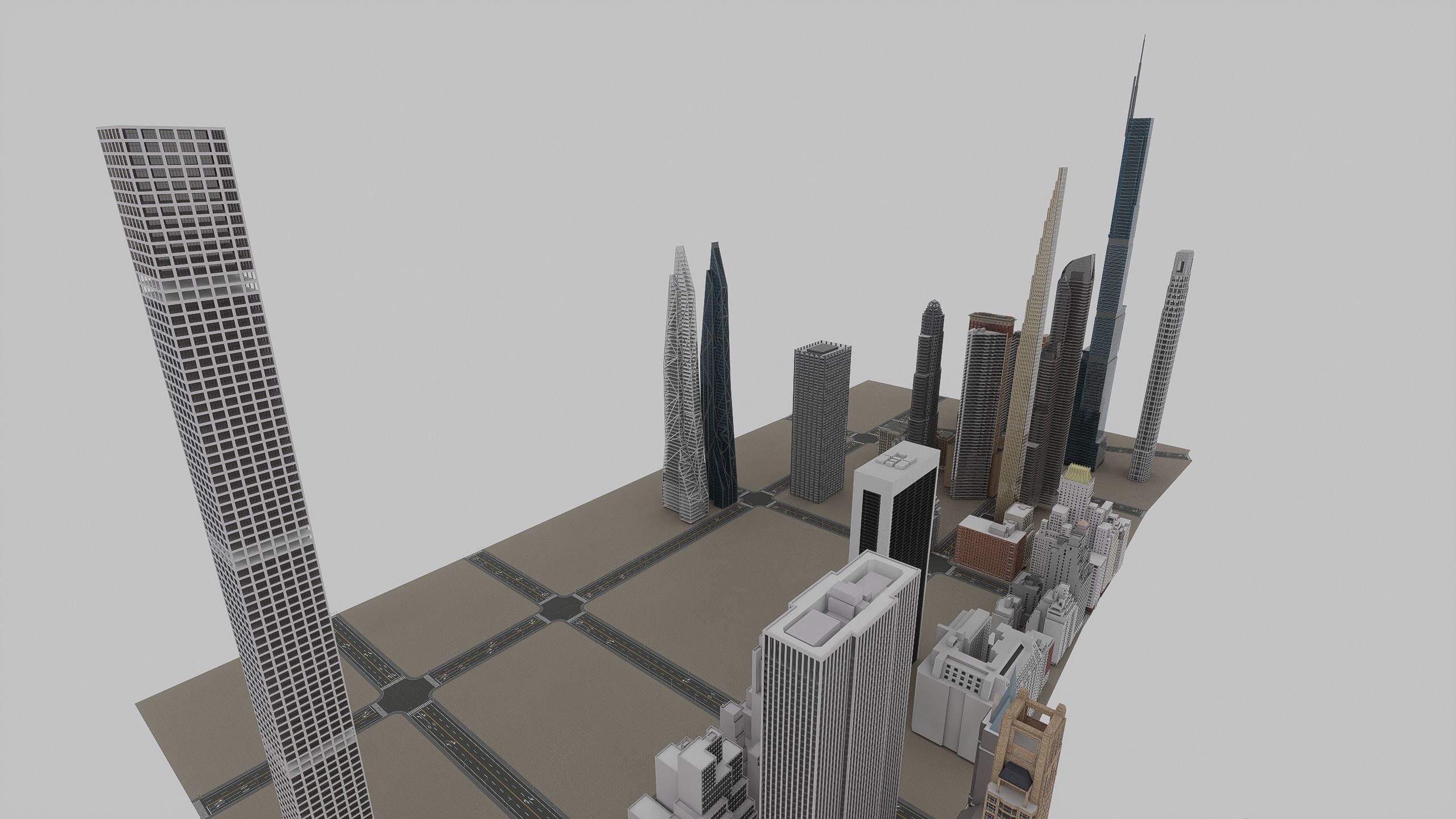 Manhattan  New York 3D model_12