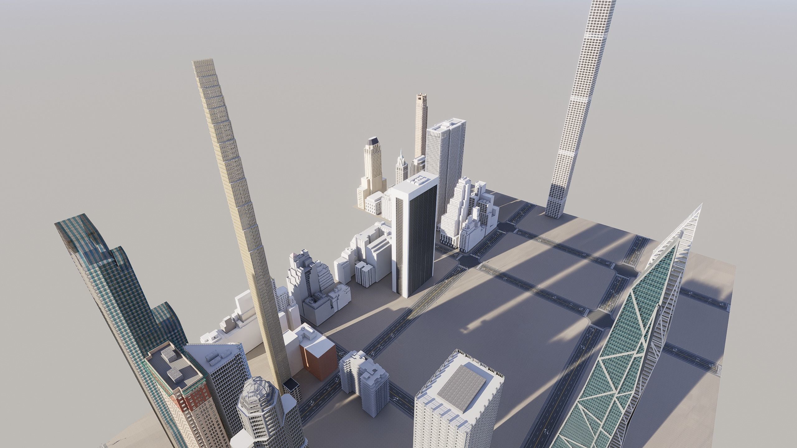 Manhattan  New York 3D model_7