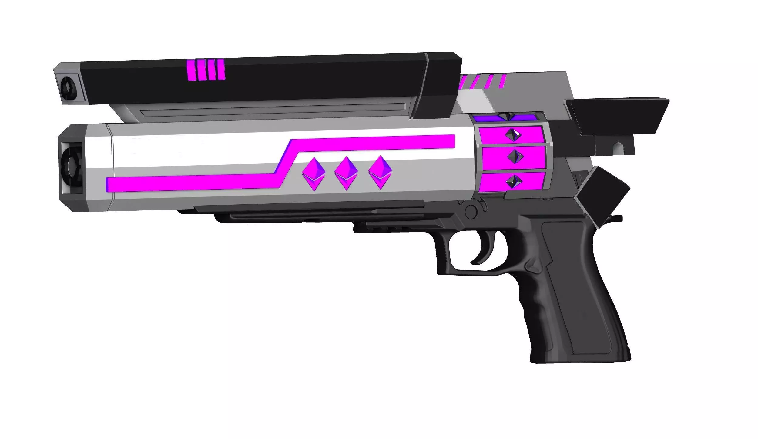 Future Gun 3D print model