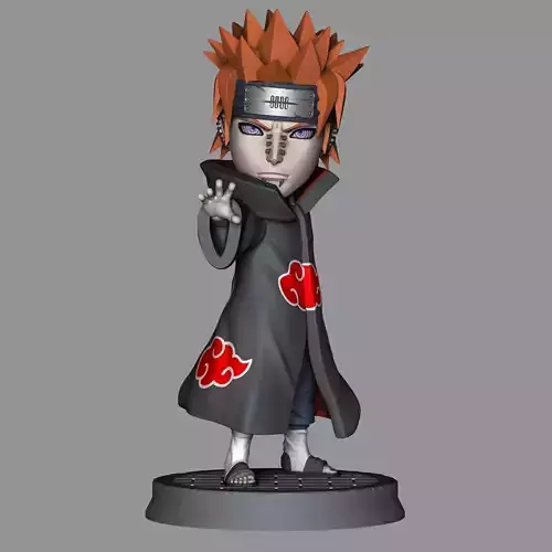 Pain Akatsuki Chibi 3D print model