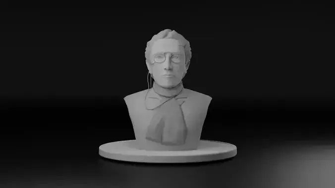 Emma Goldman 3D model