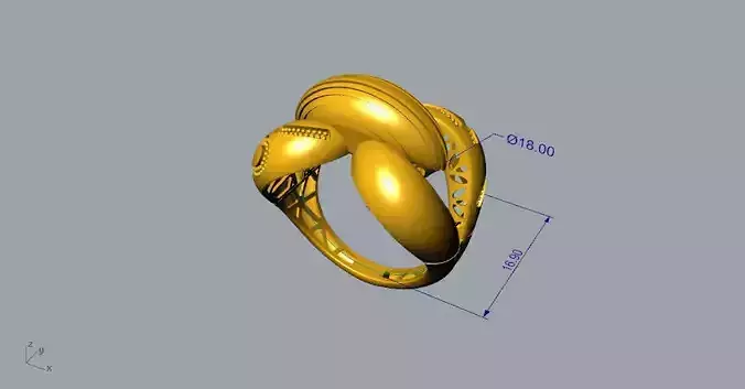 ring 3D print model