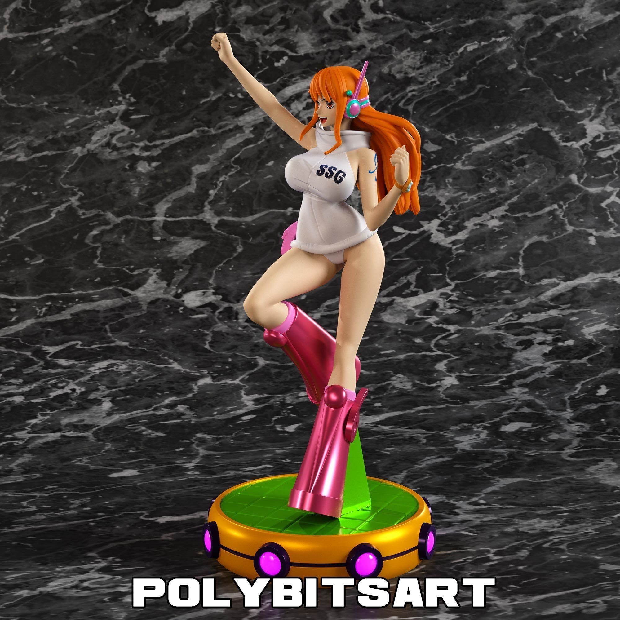 Nami Egghead Outfit Figure 3D print model_5