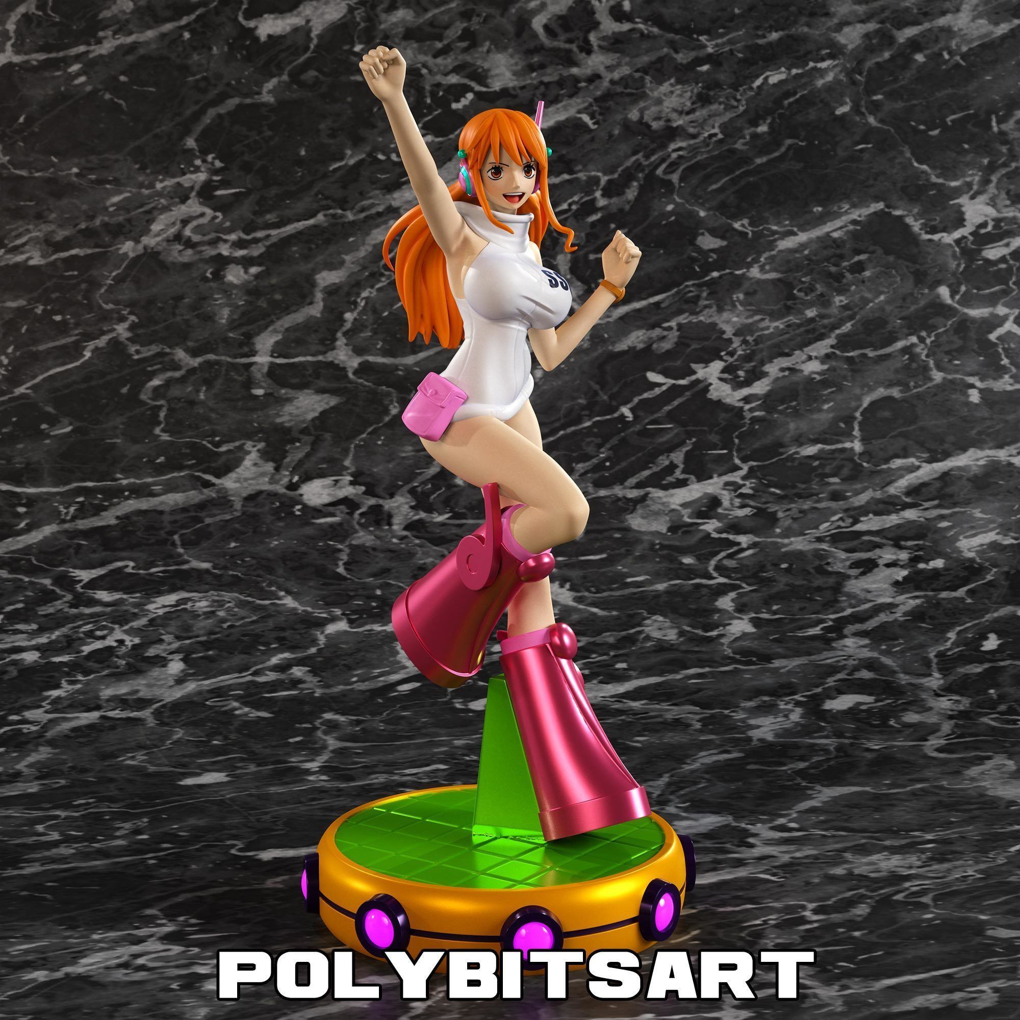 Nami Egghead Outfit Figure 3D print model_1