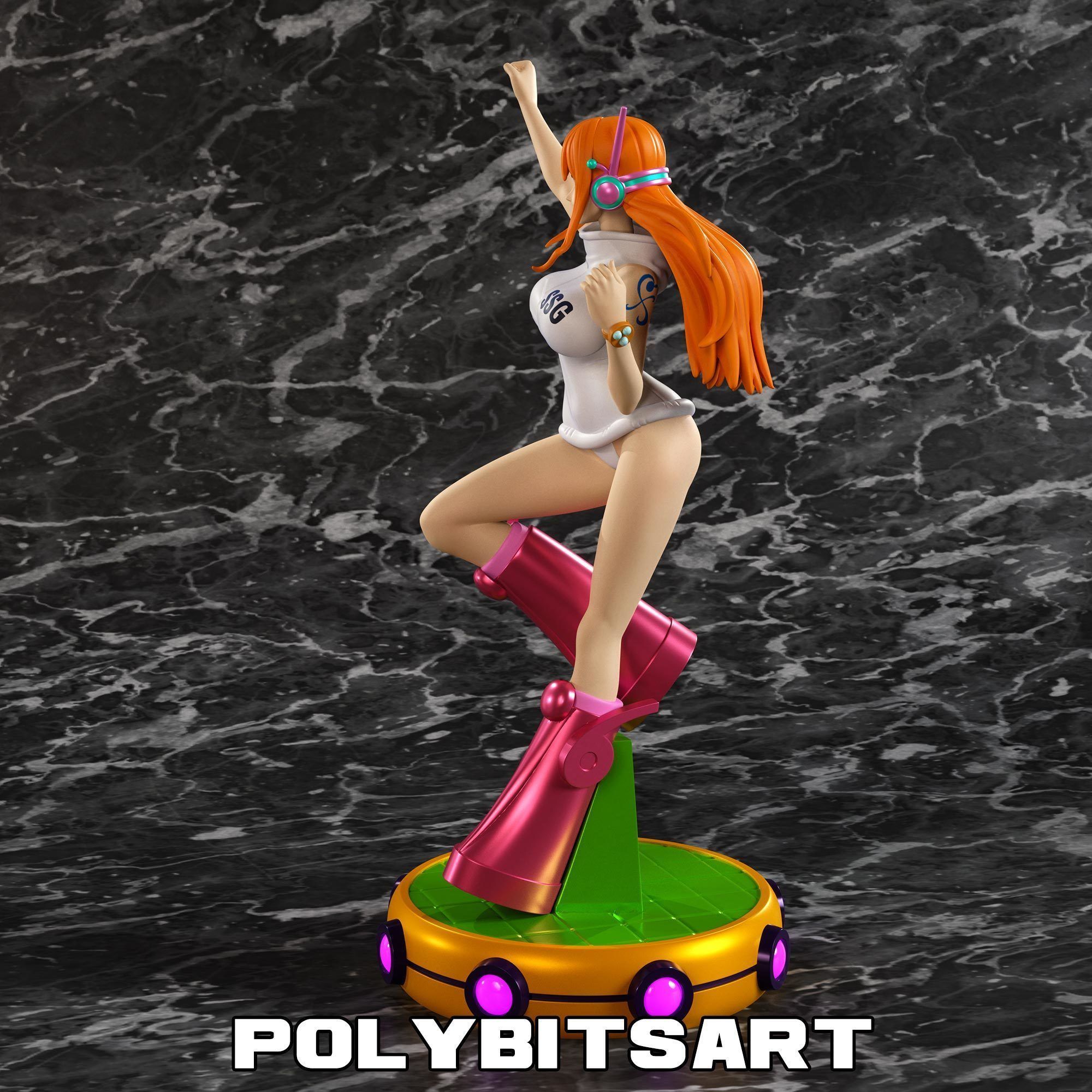 Nami Egghead Outfit Figure 3D print model_4