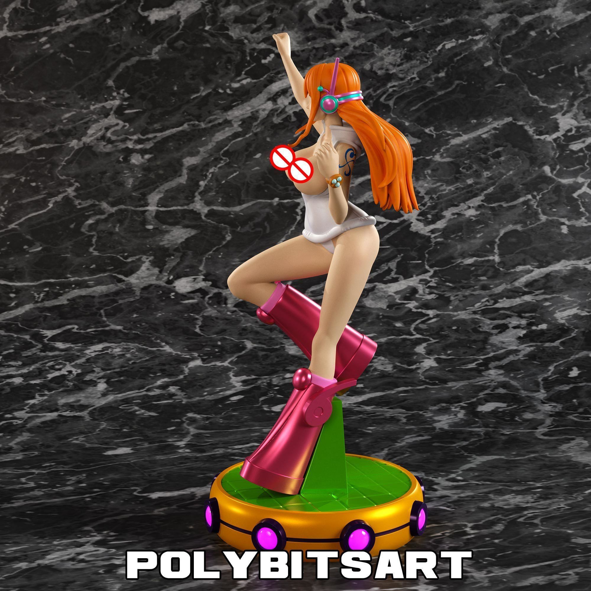 Nami Egghead Outfit Figure 3D print model_10
