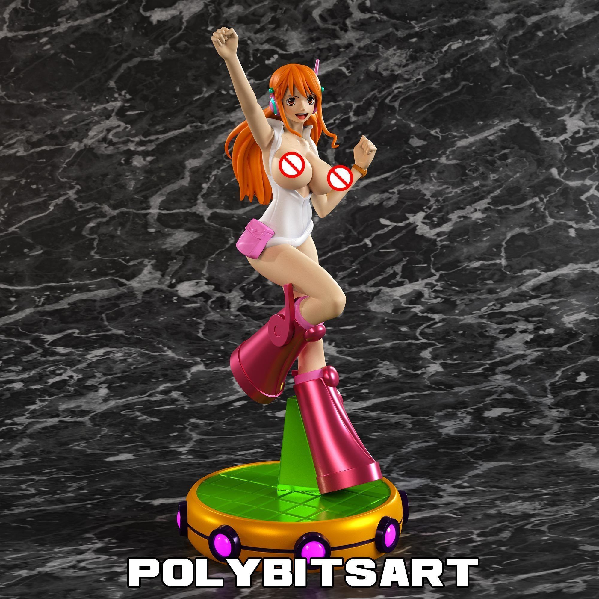 Nami Egghead Outfit Figure 3D print model_7