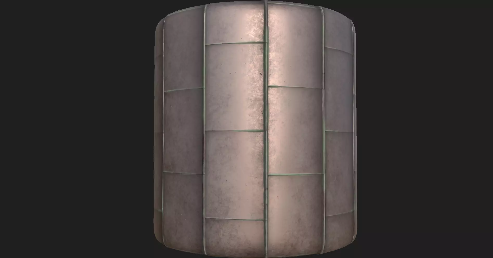 Seamless Metal roof PBR material Texture_0