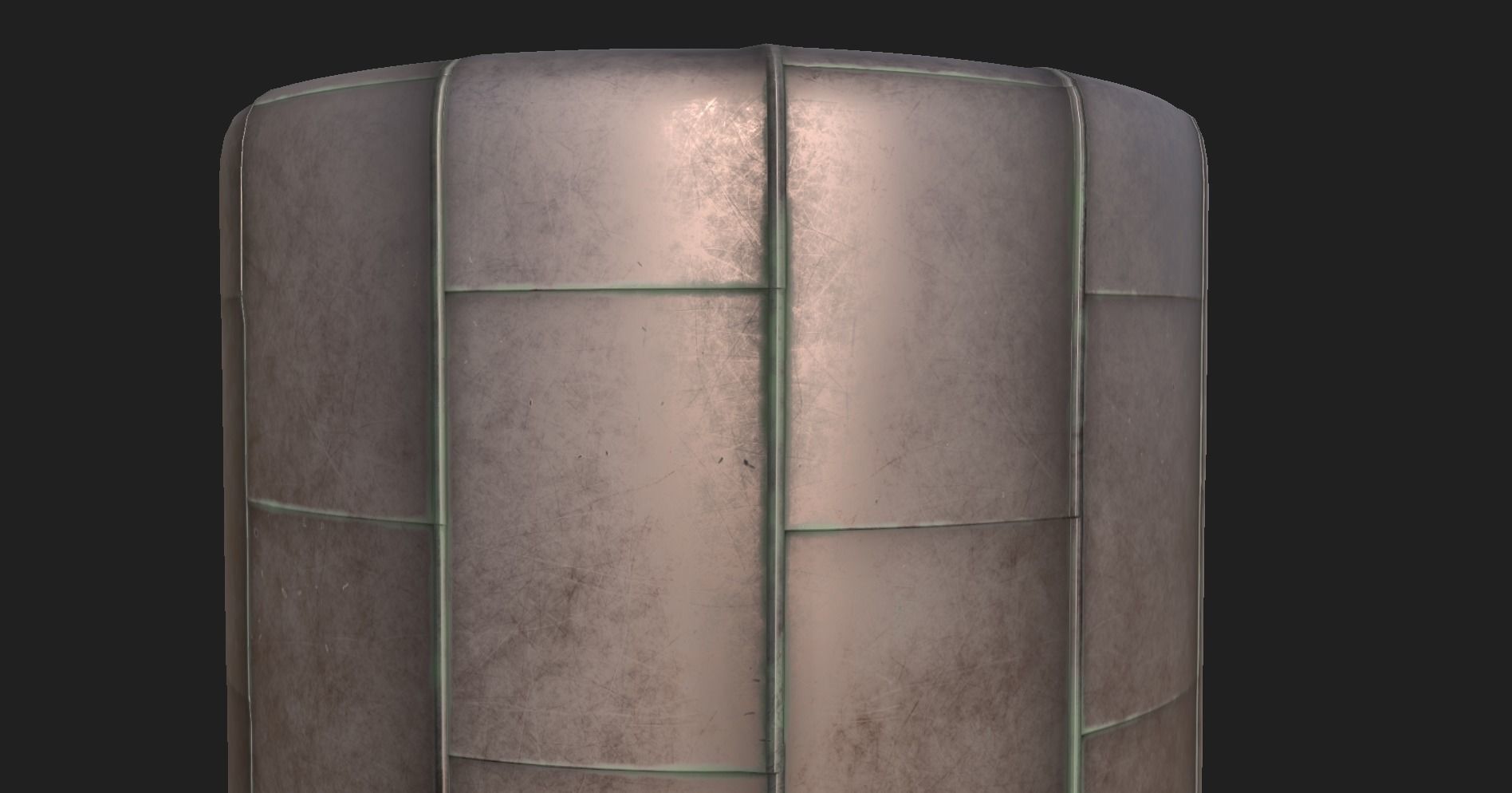 Seamless Metal roof PBR material Texture_1