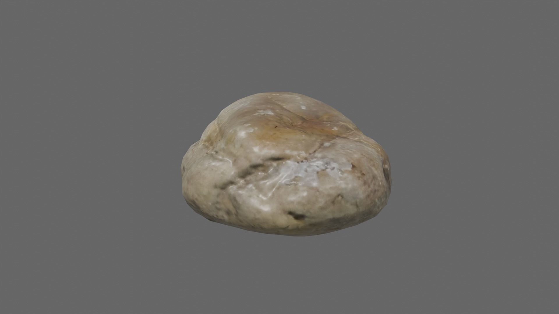 Small Rock03 Free low-poly 3D model_1