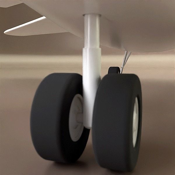 Aircraft 3dprintable concept 3D print model_9
