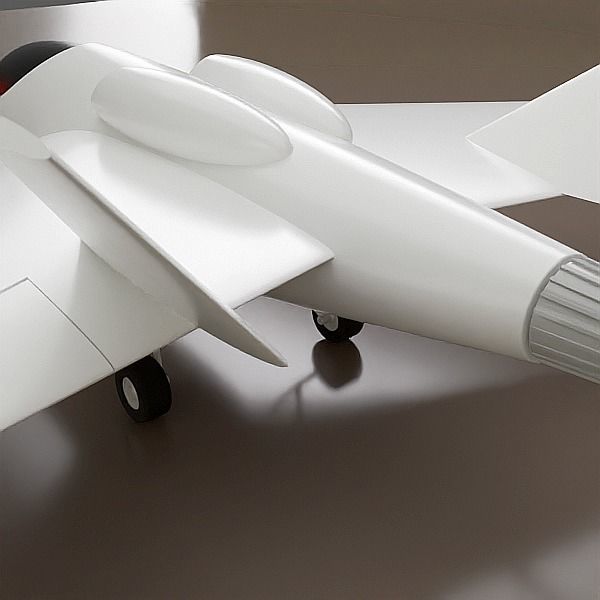 Aircraft 3dprintable concept 3D print model_10