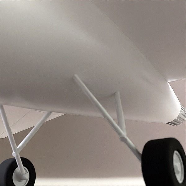 Aircraft 3dprintable concept 3D print model_8