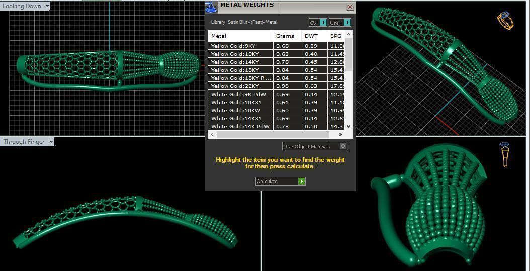 Bangles with details 3D print model_35